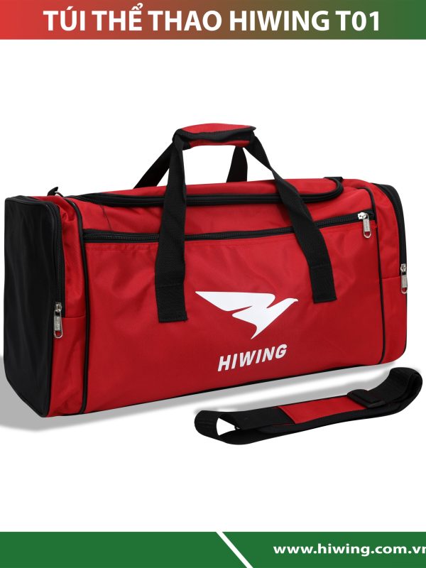 Túi thể thao Hiwing T01 màu Đỏ
