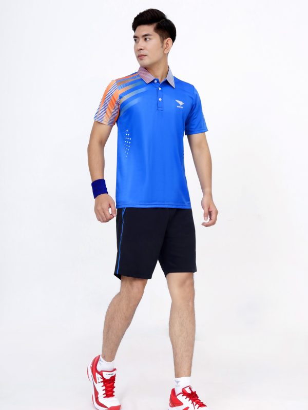 Áo bóng chuyền, cầu lông Hiwing W3 Nam màu Xanh Dương