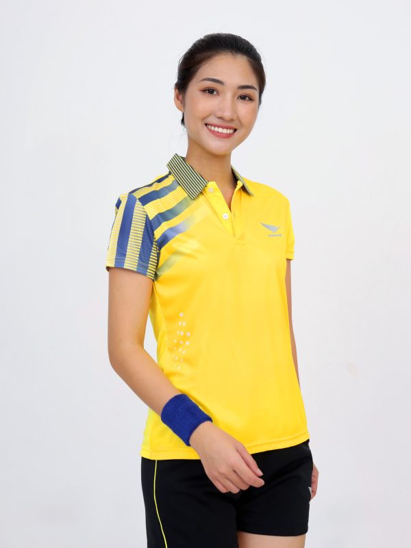 Áo bóng chuyền, cầu lông Hiwing W3 Nữ màu Vàng