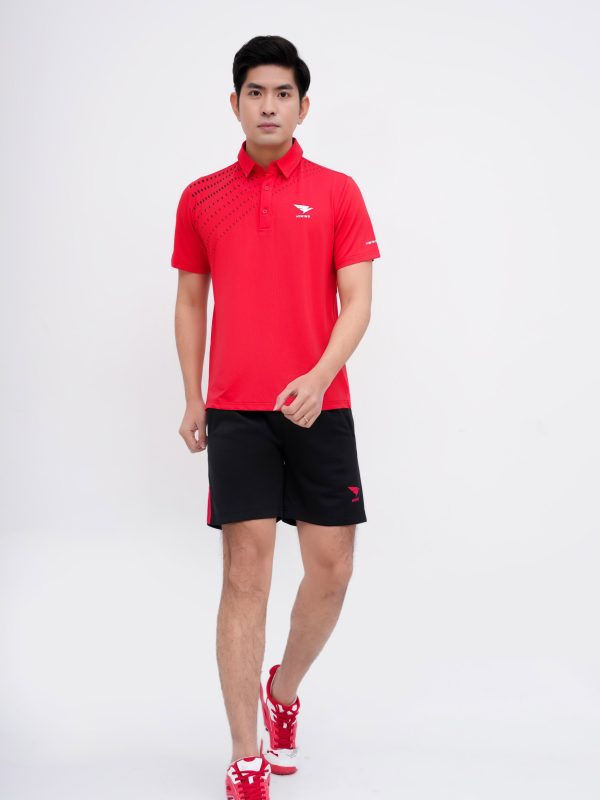 Áo thể thao Polo Nam Hiwing Lux 3 màu Đỏ