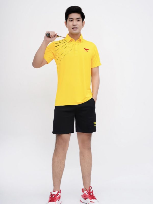 Áo thể thao Polo Nam Hiwing Lux 3 màu Vàng