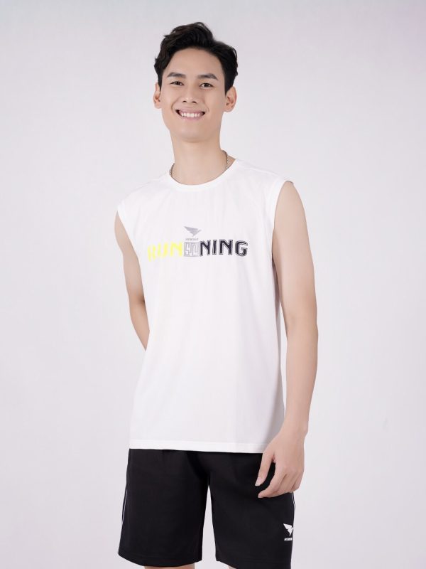 Áo thể thao Hiwing ATT1 màu Trắng
