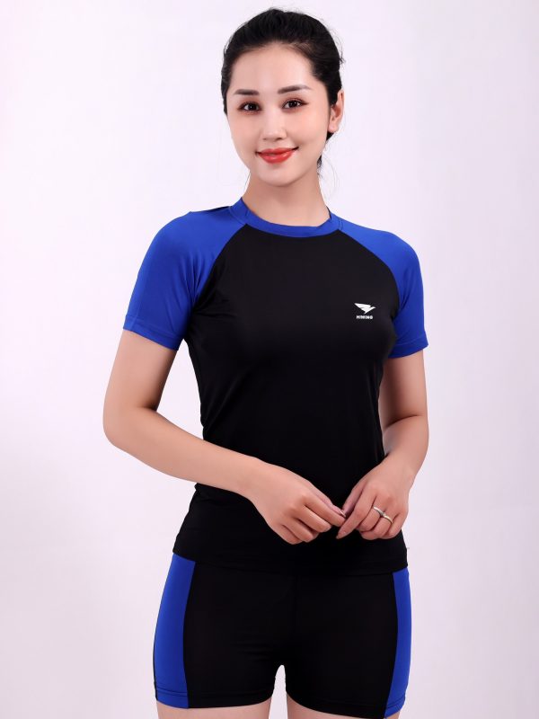 Bộ bơi ngắn Nữ Hiwing màu Xanh Bích