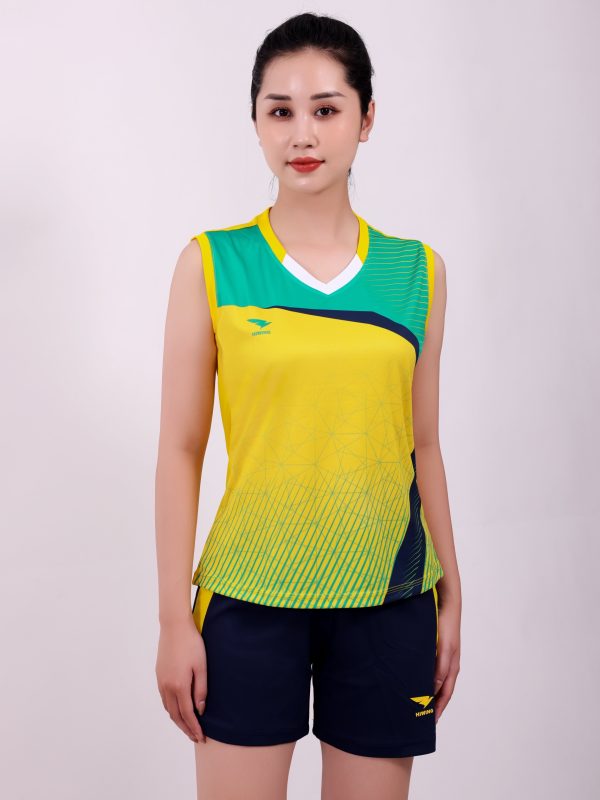 Alternative view of Áo bóng chuyền Nữ Hiwing H11 - Màu Vàng