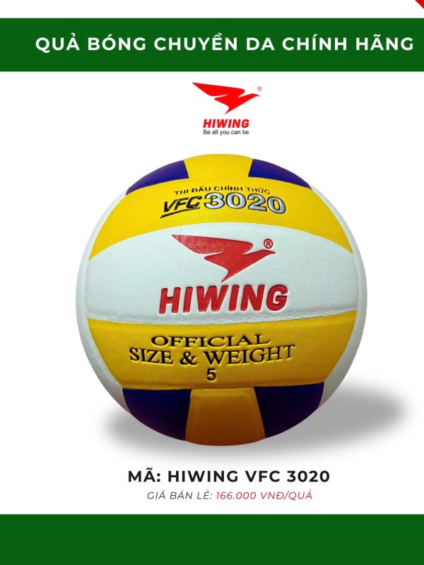 Alternative view of Quả bóng chuyền da HIWING VFC 3020