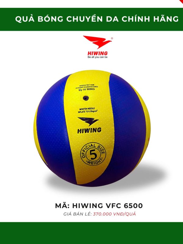 Alternative view of Quả bóng chuyền da HIWING VFC 6500