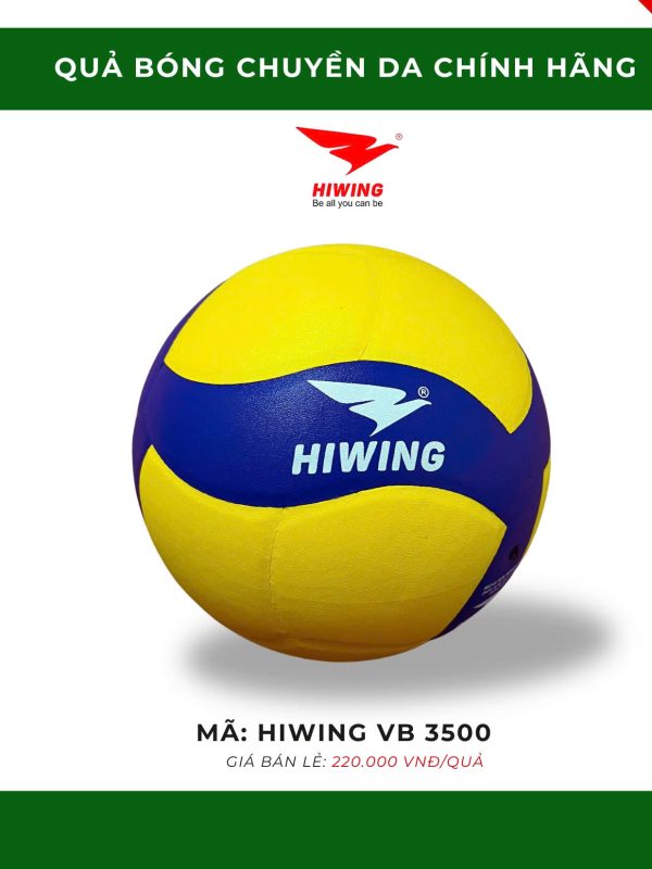 Quả bóng chuyền da HIWING VB 3500