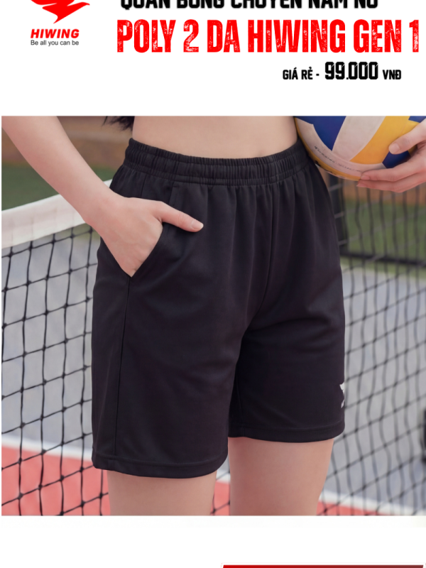 Alternative view of Quần Cầu Lông – Pickleball – Bóng Chuyền Hiwing GEN1