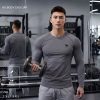 Áo Body Cao Cấp HIWING Giữ Nhiệt, Co Giãn 4 Chiều, Chống Nhăn Màu Ghi Xám