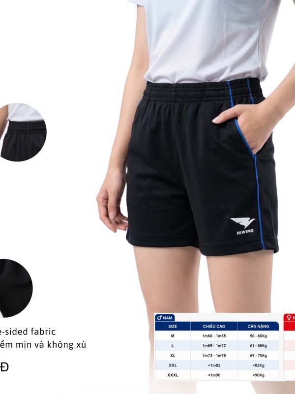Quần Cầu Lông, Bóng Chuyền Hiwing LUX1 Nữ Màu Xanh