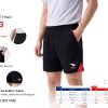 Quần Cầu Lông, Bóng Chuyền Hiwing LUX 3 Nam Màu Đỏ
