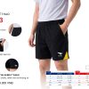 Quần Cầu Lông, Bóng Chuyền Hiwing LUX 3 Nam Màu Vàng