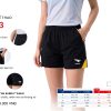 Quần Cầu Lông, Bóng Chuyền Hiwing LUX 3 Nữ Màu Vàng