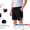 Quần Cầu Lông, Bóng Chuyền Hiwing LUX 3 Nam Màu Trắng