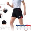 Quần Cầu Lông, Bóng Chuyền Hiwing LUX 3 Nữ Màu Đỏ