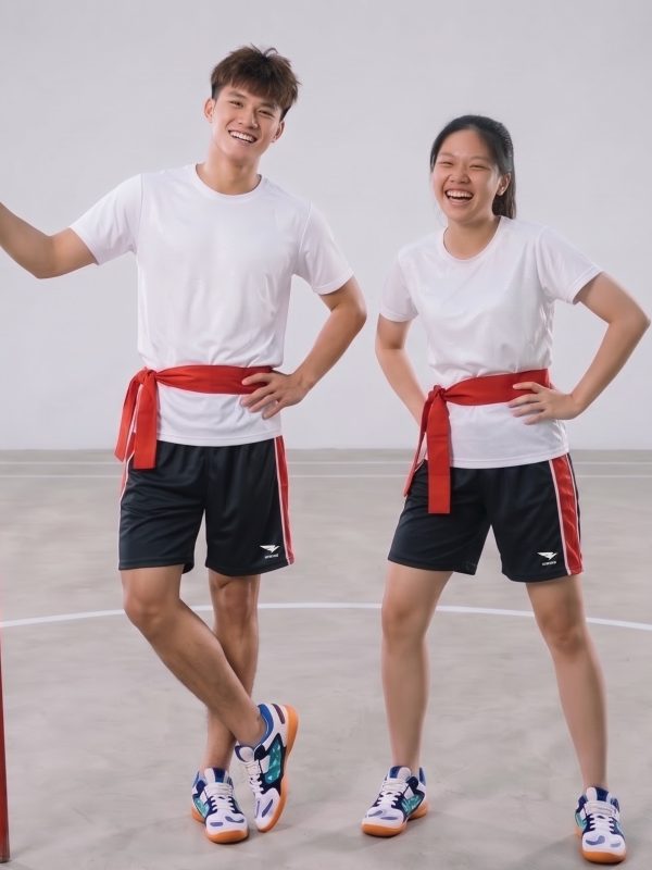 Quần Đùi Quần Short Thể Thao Hiwing Môn Đẩy Gậy Màu Xanh Loại Tốt - Vải Dày - Có đệm chắc chắn