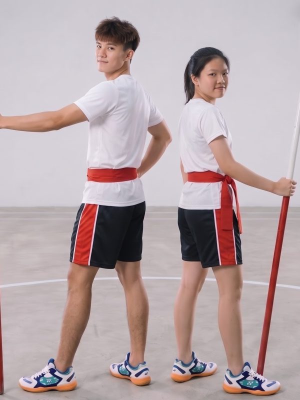 Alternative view of Quần Đùi Quần Short Thể Thao Hiwing Môn Đẩy Gậy Màu Xanh Loại Tốt - Vải Dày - Có đệm chắc chắn